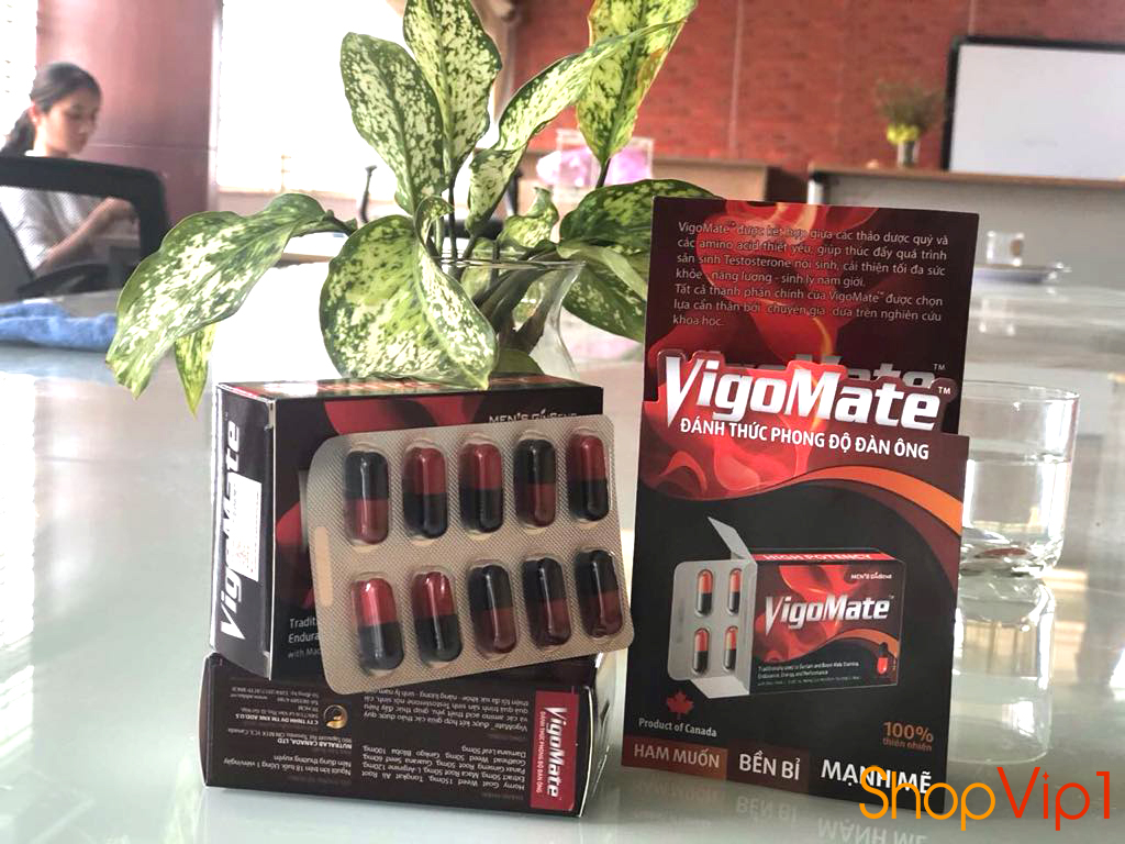 Viên uống vigomate găng cường sinh lý nam giới