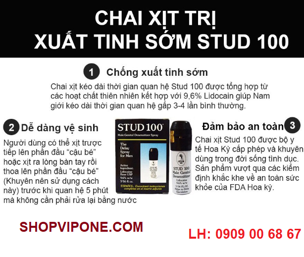 stud 100 chính hãng