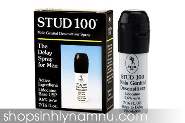 chai xịt stud 100 trị xuất tinh sớm nam giới