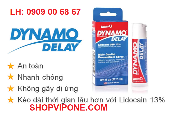 dynamo delay chống xuất tinh sớm