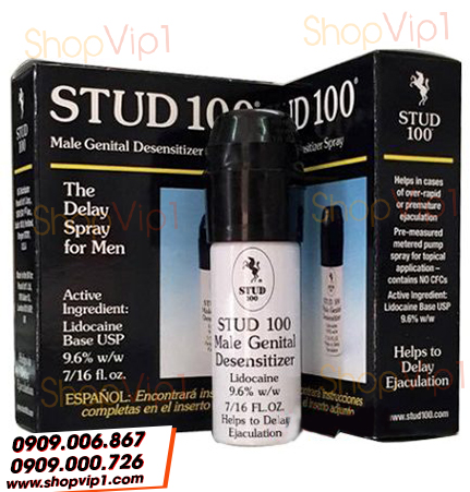 chai xịt stud 100