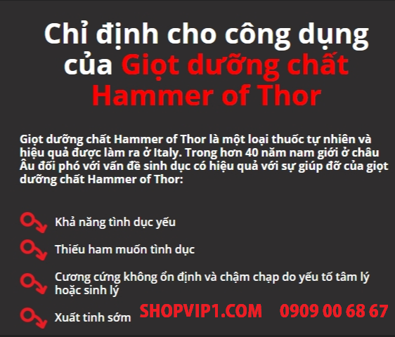hammer of thor chính hãng