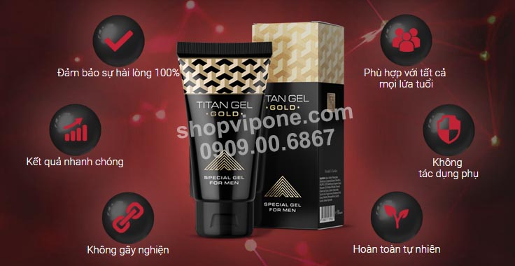 tác dụng của titan gel gold nga