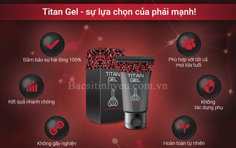 Mua gel Titan ở đâu