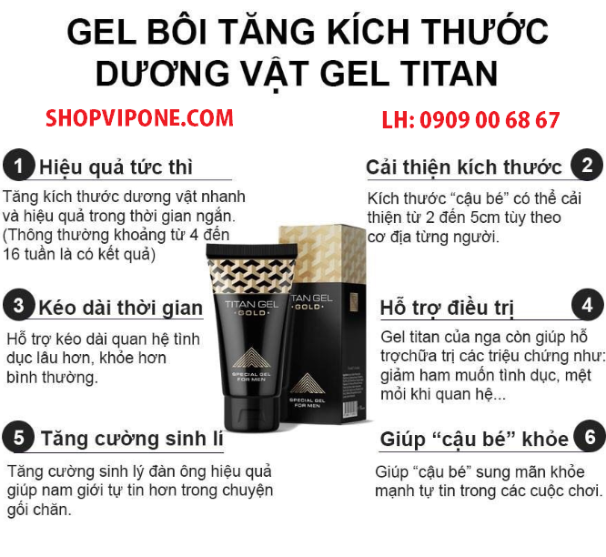 GEL TITAN GOLD 2018 NGA