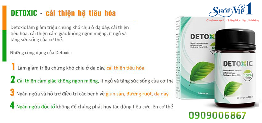 tác dụng thuốc detoxic