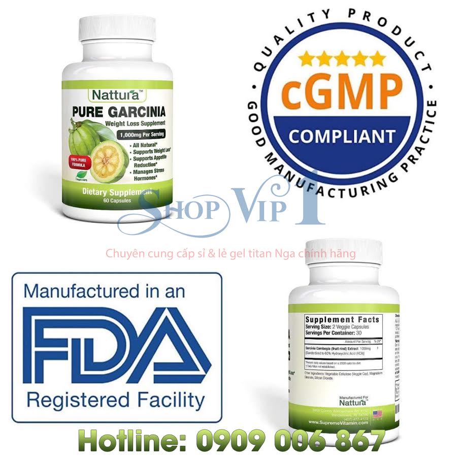 vien giam can pure garcinia