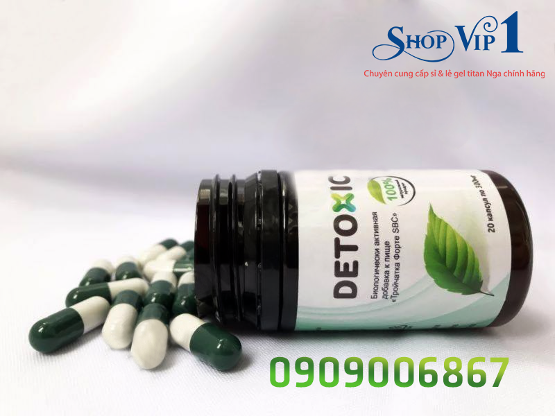 Viên uống Detoxic diệt ký sinh trung an toàn