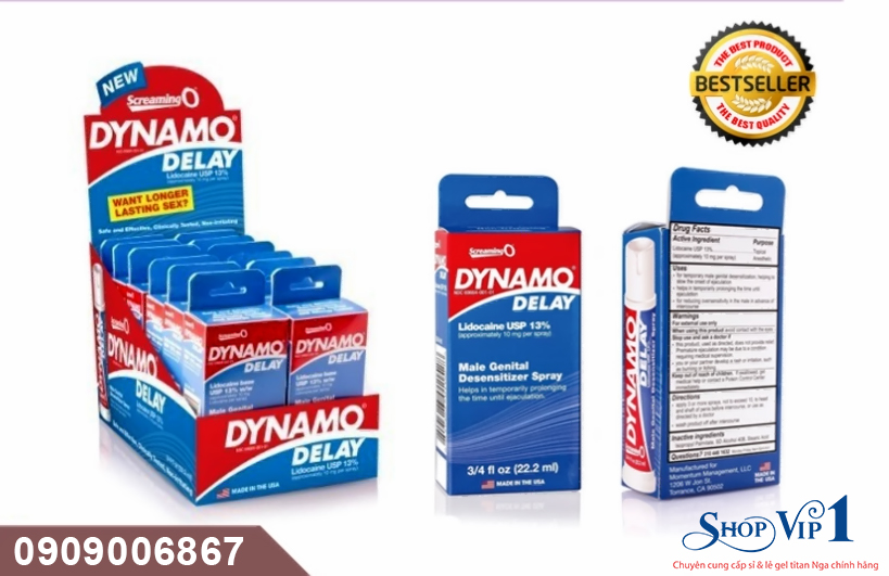 chai xịt Dynamo Delay