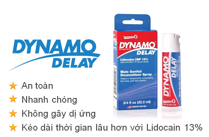 nơi bán chai xịt Dynamo Delay