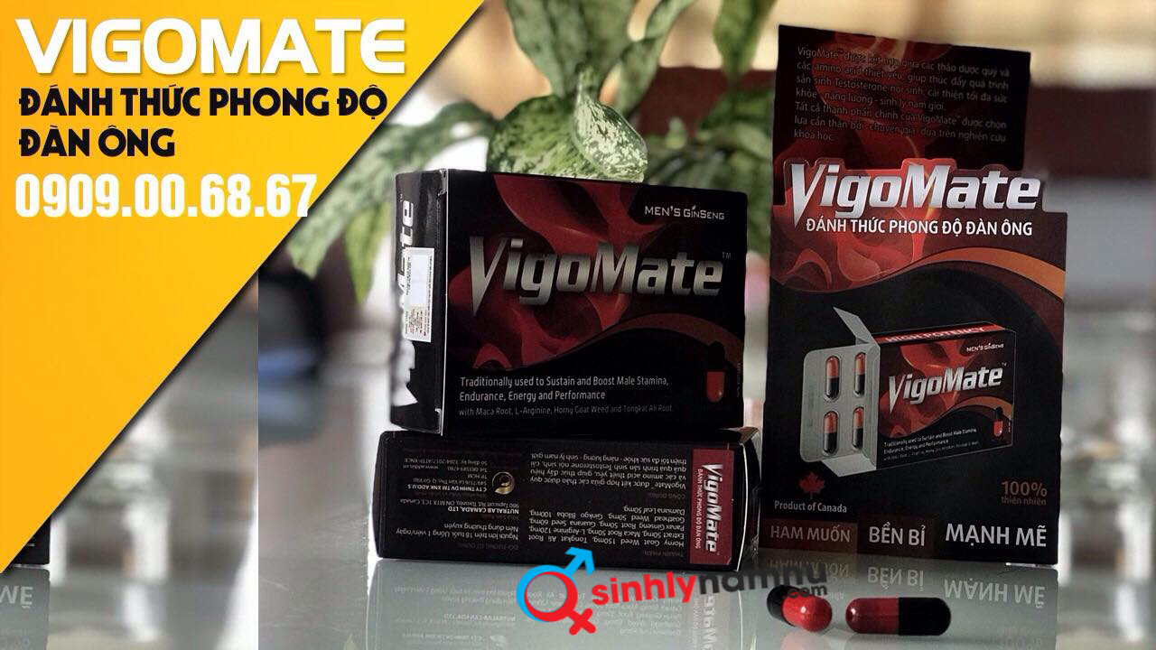 BỔ THẬN TRÁNG DƯƠNG BẰNG VIÊN UỐNG VIGOMATE 