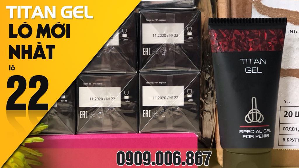 TITAN GEL NGA LÔ 22