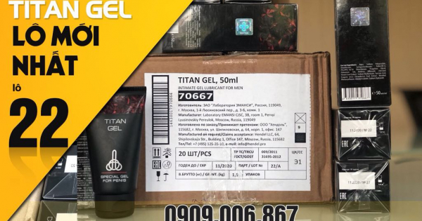 GIÁ GEL TITAN LÔ 22