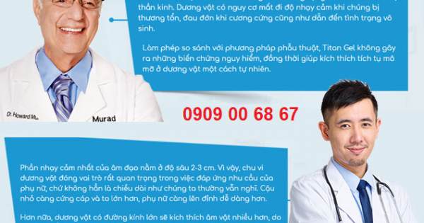 GIẢI ĐÁP CHI TIẾT CÔNG DỤNG THẬT SỰ TITAN GEL GOLD NGA