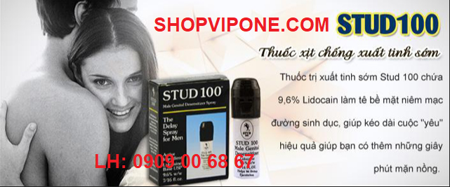 CÁCH SỬ DỤNG CHAI XỊT STUD 100 CHÍNH HÃNG HIỆU QUẢ CAO