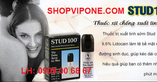 CÁCH SỬ DỤNG CHAI XỊT STUD 100 CHÍNH HÃNG HIỆU QUẢ CAO
