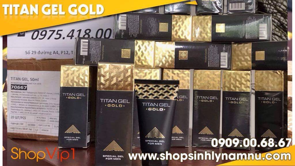 NƠI BÁN SỈ TITAN GEL GOLD