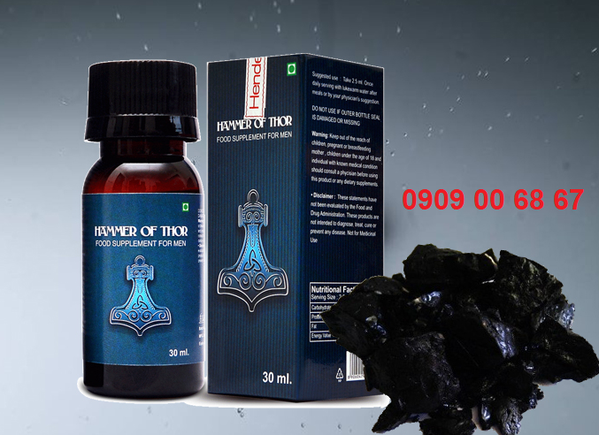 Lợi Ích Của Shilajit Pure Trong Hammer Of Thor Giúp Tăng Cường Sinh Lý