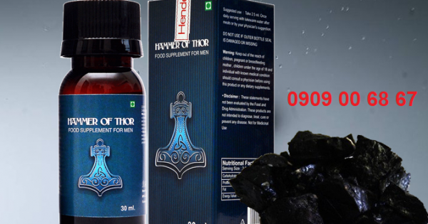 Lợi Ích Của Shilajit Pure Trong Hammer Of Thor Giúp Tăng Cường Sinh Lý