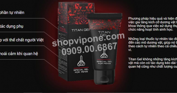 HƯỚNG DẪN SỬ DỤNG TITAN GEL
