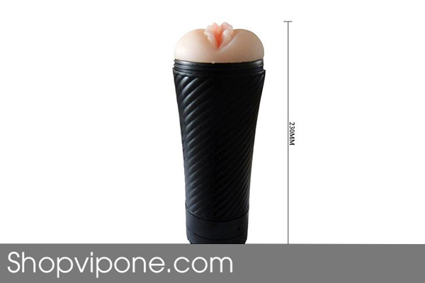 Âm đạo giả Baile Pink Pussy đèn pin rung đa cấp độ