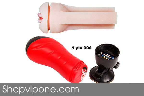 Âm đạo giả Crazy Bull gắn tường Delia rung rên