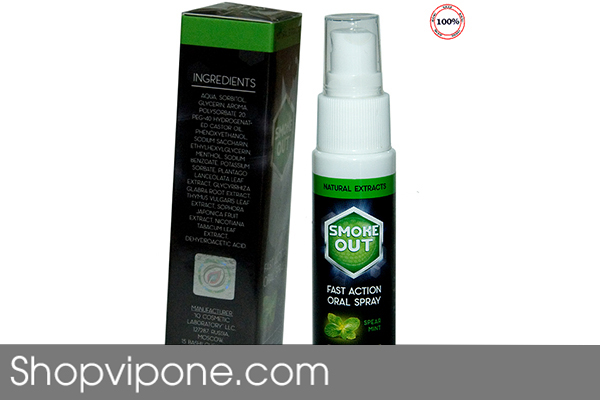 Chai Xịt Smoke Out Cai Thuốc Lá